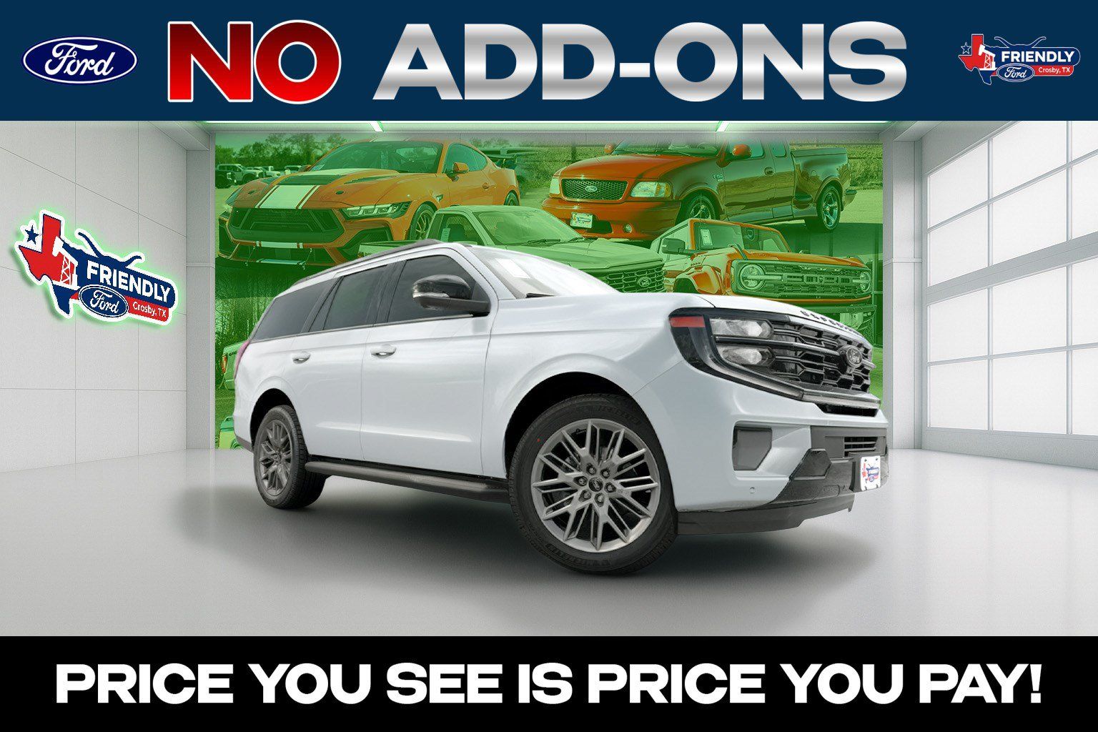New 2026 Ford Expedition Platinum w/ Stealth Appearance Package AWD/4WD image 1