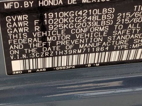 Certified 2024 Honda HR-V LX image 23