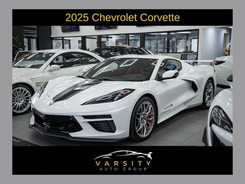 Used 2025 Chevrolet Corvette Stingray Preferred Cpe w/ Z51 Performance Package image 1