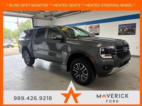 Used 2024 Ford Ranger Lariat w/ Trailer Tow Package AWD/4WD image 3
