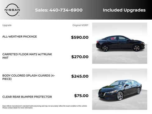 Used 2023 Nissan Sentra SV w/ All-Weather Package FWD image 6