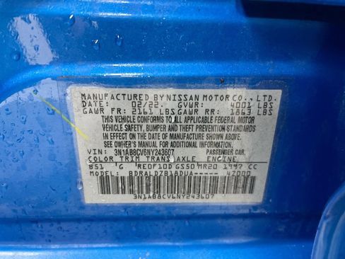 Used 2022 Nissan Sentra SV FWD image 27