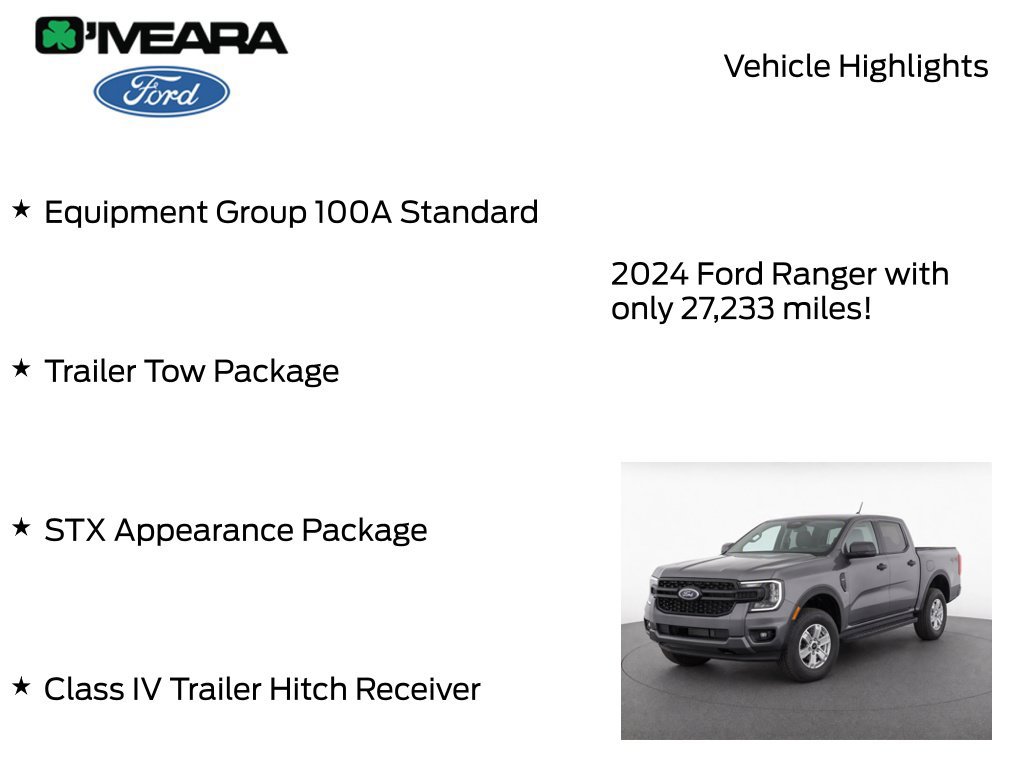 Used 2024 Ford Ranger XL w/ Trailer Tow Package AWD/4WD image 7