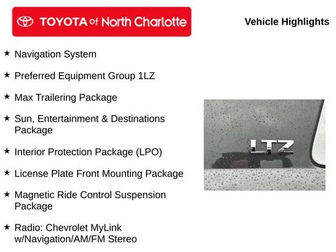 Used 2016 Chevrolet Tahoe LTZ AWD/4WD image 5