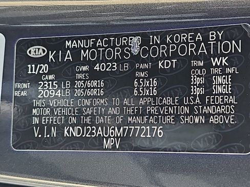 Used 2021 Kia Soul S FWD image 35