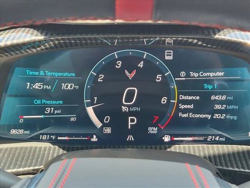 Used 2023 Chevrolet Corvette Stingray Premium Cpe w/ Body-Color Dual Roof Package RWD image 11