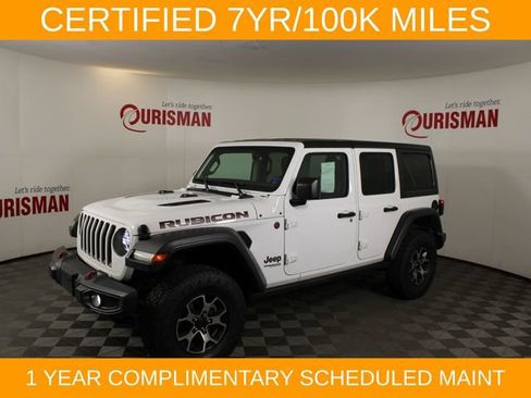 Used 2020 Jeep Wrangler Unlimited Rubicon AWD/4WD image 3