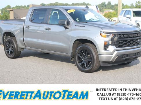 Used 2024 Chevrolet Silverado 1500 Custom w/ LPO, Dark Essentials Package AWD/4WD image 1