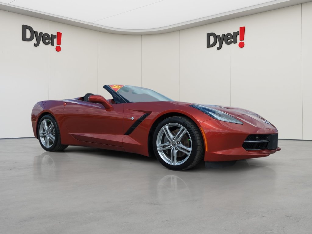 Used 2016 Chevrolet Corvette Stingray Convertible w/ 3LT Preferred Equipment Group RWD image 1