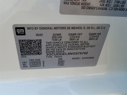 Used 2022 Chevrolet Silverado 1500 LTZ w/ LTZ Premium Package image 40