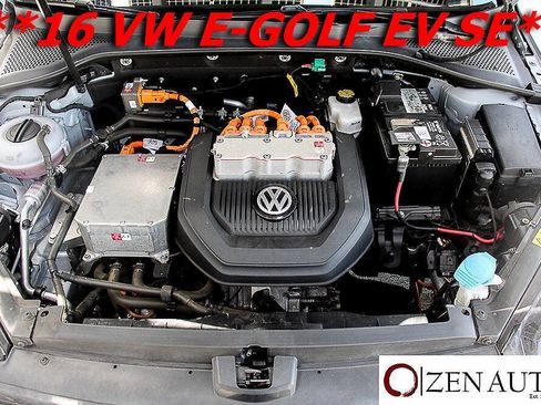 Used 2016 Volkswagen e-Golf SE FWD image 51