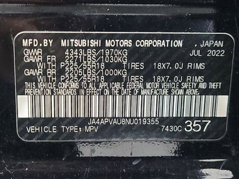 Used 2022 Mitsubishi Outlander Sport SE FWD image 33