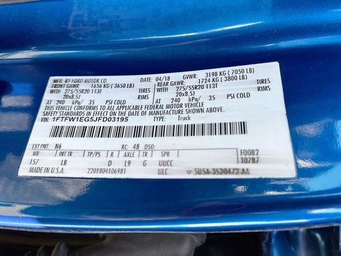 Used 2018 Ford F150 Lariat w/ Equipment Group 502A Luxury AWD/4WD image 29
