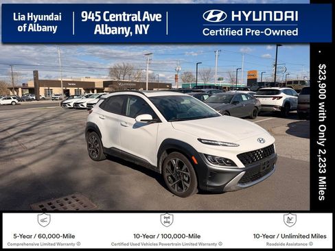Certified 2023 Hyundai Kona Limited w/ Cargo Package AWD/4WD image 1