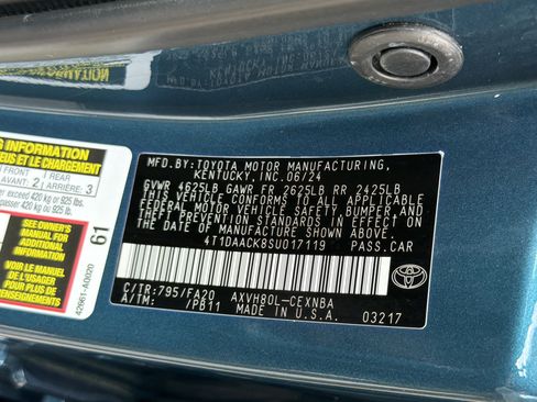 Certified 2025 Toyota Camry LE FWD image 31