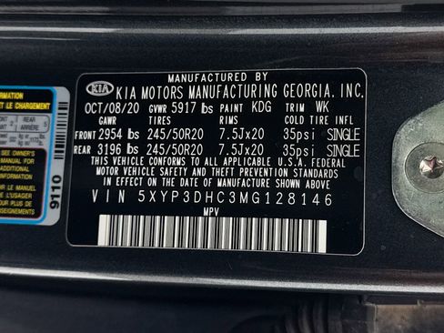 Used 2021 Kia Telluride EX w/ EX Premium Package image 44