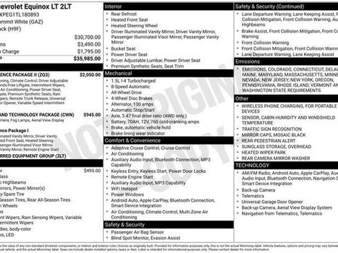 New 2026 Chevrolet Equinox LT w/ Convenience Package II image 14