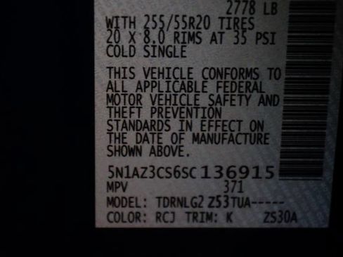 Certified 2025 Nissan Murano SL AWD/4WD image 88
