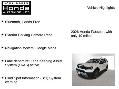 New 2026 Honda Passport RTL image 7
