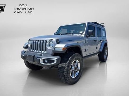 Used 2019 Jeep Wrangler Unlimited Sahara w/ Cold Weather Group AWD/4WD image 1