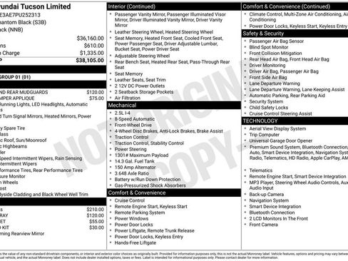 Certified 2023 Hyundai Tucson Limited FWD image 24