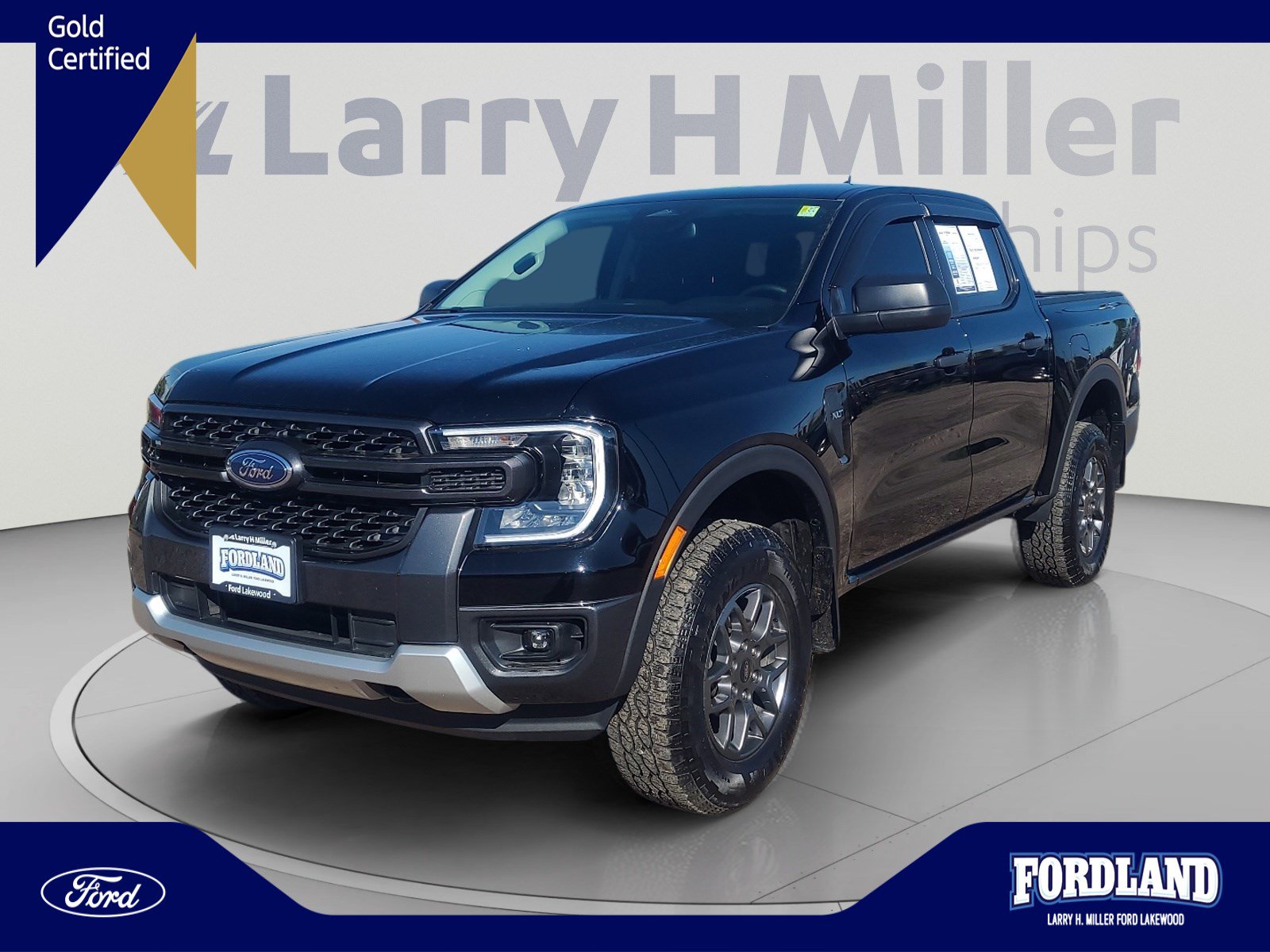 Certified 2025 Ford Ranger XLT w/ Equipment Group 301A High AWD/4WD image 1
