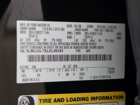 Used 2020 Lincoln Navigator Reserve w/ Equipment Group 208A Reserve image 21