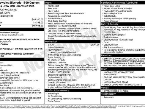 Used 2021 Chevrolet Silverado 1500 Custom Trail Boss image 6