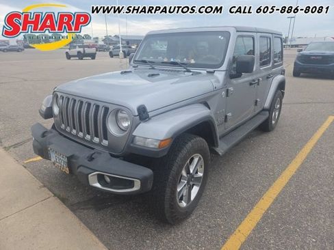 Used 2020 Jeep Wrangler Unlimited Sahara AWD/4WD image 1