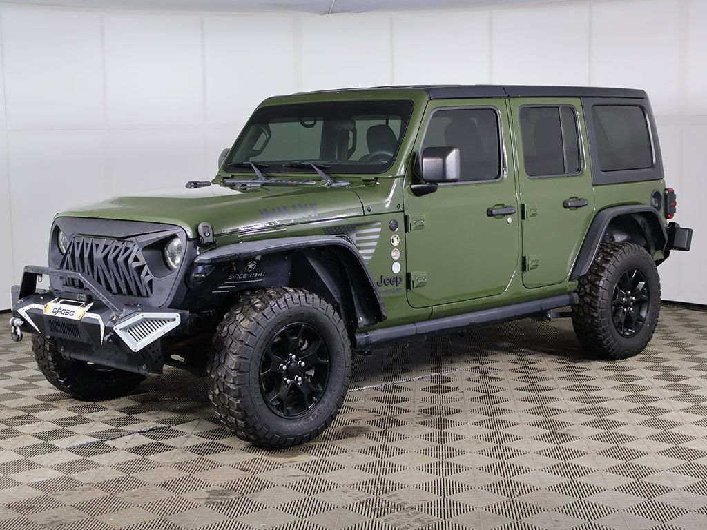 Used 2021 Jeep Wrangler Unlimited Sport AWD/4WD image 5