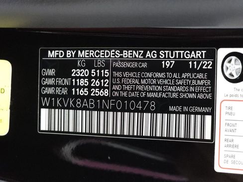 Used 2022 Mercedes-Benz SL 55 AMG 4MATIC image 42