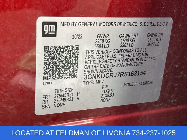 Used 2024 Chevrolet Blazer EV RS AWD/4WD image 31