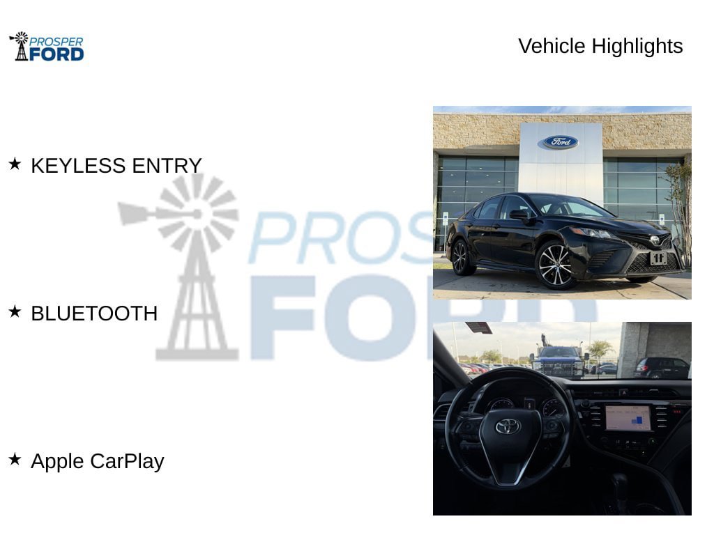 Used 2019 Toyota Camry SE FWD image 5