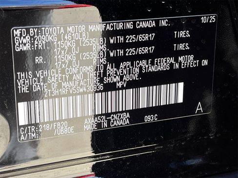 Used 2025 Toyota RAV4 LE image 28