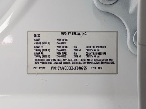 Used 2020 Tesla Model Y Long Range AWD/4WD image 27