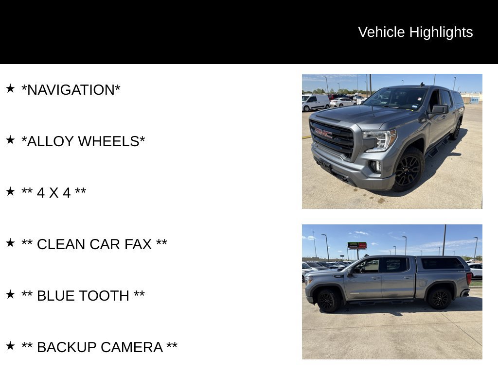 Used 2021 GMC Sierra 1500 Elevation w/ X31 Off-Road Package AWD/4WD image 4