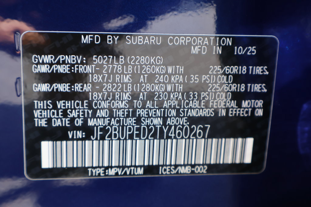 Certified 2026 Subaru Outback Touring AWD/4WD image 29