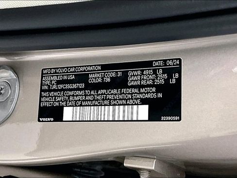 Certified 2025 Volvo S60 B5 Plus w/ Protection Package Premier image 40