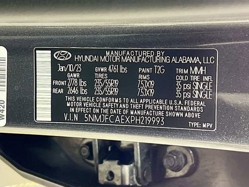 Used 2023 Hyundai Tucson SEL w/ Convenience Package AWD/4WD image 17