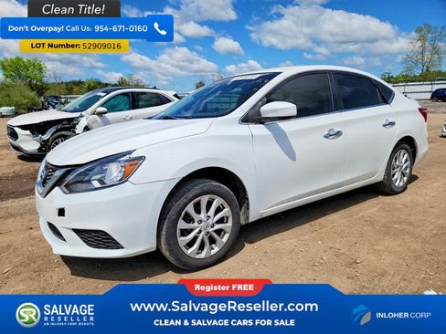 Used 2019 Nissan Sentra SV FWD image 1