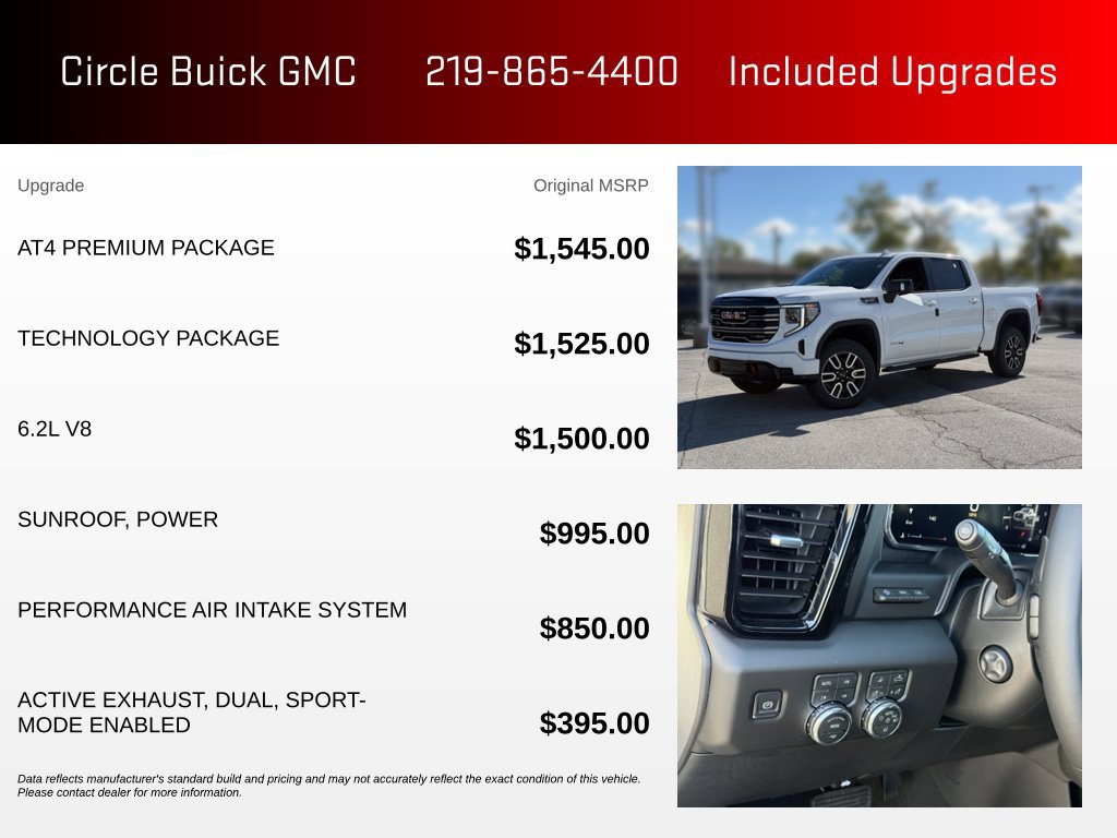 New 2026 GMC Sierra 1500 AT4 w/ AT4 Premium Package AWD/4WD image 3