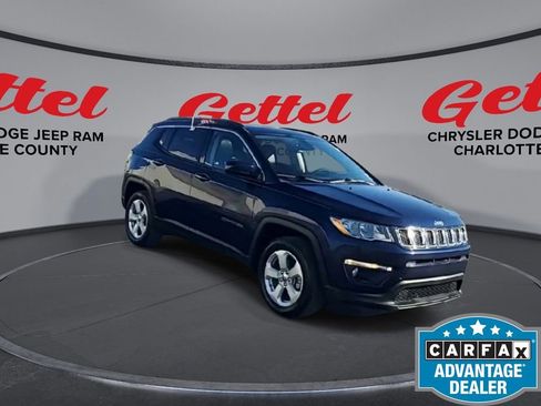 Used 2021 Jeep Compass Latitude w/ Sun and Sound Group image 2