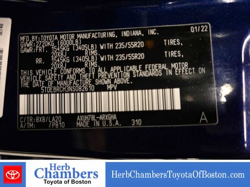 Used 2022 Toyota Highlander Platinum AWD/4WD image 13