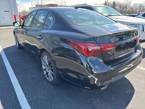 Used 2023 INFINITI Q50 Red Sport 400 w/ Black Opal Edition image 7