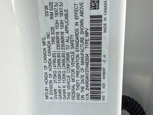 Certified 2026 Honda CR-V EX-L image 29