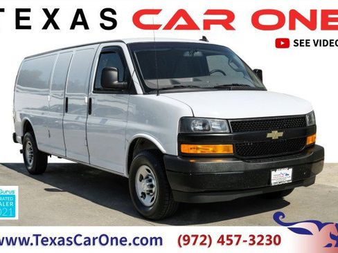 Used 2022 Chevrolet Express 2500 Extended w/ Driver Convenience Package RWD image 1