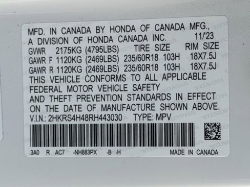 Used 2024 Honda CR-V EX image 28