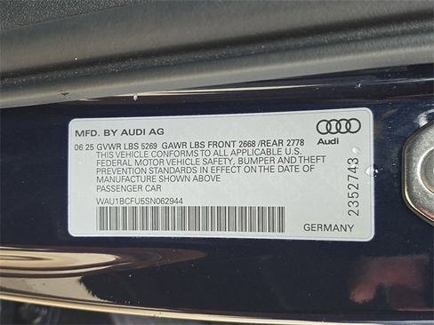 Used 2025 Audi A5 2.0T Premium w/ Convenience Package image 39