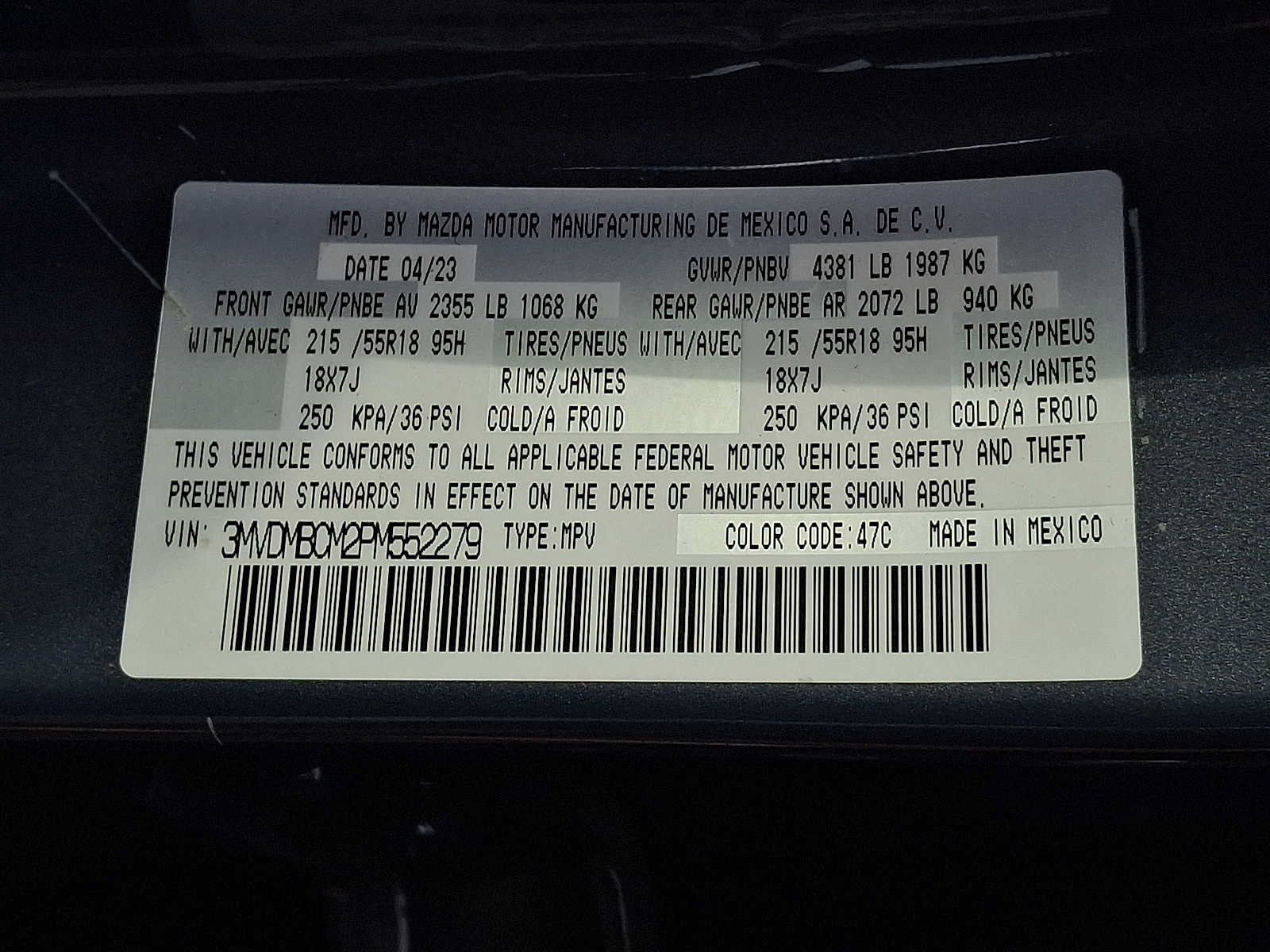 Used 2023 MAZDA CX-30 AWD 2.5 S w/ Preferred Package image 27