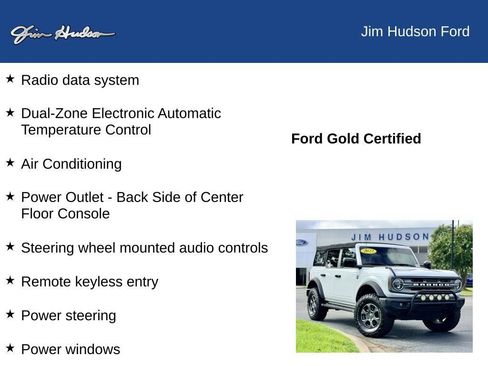 Certified 2022 Ford Bronco Big Bend AWD/4WD image 13